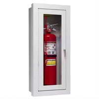 Lemari Pemadam Kebakaran Baja NFPA 14 Anti-pencurian Aksesoris Pemadam Kebakaran Merek ShengFeng Lapisan Akrilik Enamel Putih