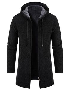 <span class=keywords><strong>Cardigan</strong></span> da Uomo Lavorato a Maglia <span class=keywords><strong>con</strong></span> <span class=keywords><strong>Cappuccio</strong></span>, Maglione Largo Oversize, Giacca e Top - Product Image 2