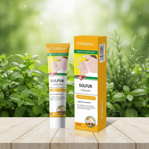 Bálsamo Herbal de Azufre 20g - para <span class=keywords><strong>Picaduras</strong></span> de Ácaros y Sarna, Alivio Rápido del Picor y Calmante para la Piel, Fórmula Natural a Base de Plantas - Product Image 1