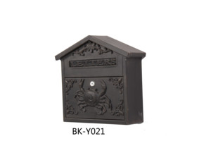 핫 세일 독립형 주조 알루미늄 우편함 전통 디자인 스타일 야외 커뮤니티용 - Product Image 5