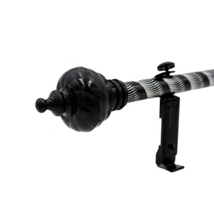 24mm Geschnitzte Pole Aluminium Luxus Vorhang Stangen Für Indonesien Markt Mit Vorhang Aluminium Rohr - Product Image 4