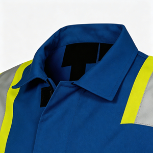 Industrial FR Work <b>Jacket</b> Flame Retardant Protective Safety Clothing for <b>Workers</b> Heavy Duty Flame Resistant Work <b>Jacket</b> - Product Image 4