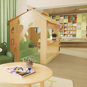 ชุดโต๊ะเก้าอี้ไม้สำหรับเด็กอนุบาล ทนทาน ออกแบบมาเพื่อความปลอดภัย - Product Image 6