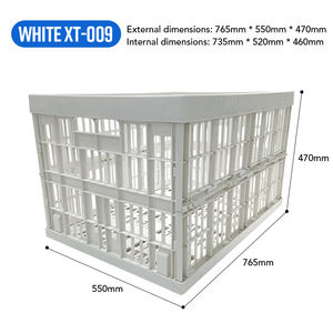 Scatola di distribuzione scatola di logistica Dieshitong cassa pieghevole plastica spessa scatola di trasporto modello Nestable - Product Image 4