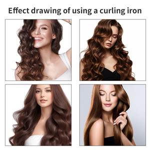 Rizador <span class=keywords><strong>de</strong></span> pelo automático 4 en 1, rizador intercambiable con peine Alisador, 4 cabezales <span class=keywords><strong>diferentes</strong></span> <span class=keywords><strong>para</strong></span> <span class=keywords><strong>el</strong></span> hogar y los viajes - Product Image 6