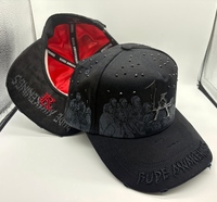Gorra Ajustable de 5 Paneles con Diseño en A |   Gorra Deportiva Vintage con Puntos, Transpirable, Impermeable, 100% Algodón, Unisex, para Adultos, Nueva Gorra Mexicana Barbas