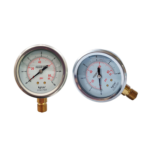 0-6KG/0-85PSI Stainless Steel Manometer Digital Glycerin Oil <strong>Filled</strong> <strong>Pressure</strong> <strong>Gauge</strong> - Product Image 1