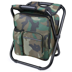 Outdoor Aluminium Klapp rucksack Camping Strandkorb, Strandkorb <span class=keywords><strong>Trolley</strong></span> Cooler Mit Regenschirm Rucksack Stuhl - Product Image 5