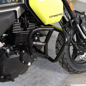 อะไหล่รถจักรยานยนต์ขายส่ง วัสดุเหล็กกล้าคาร์บอน บาร์กันล้มสำหรับรถจักรยานยนต์ CFMOTO <span class=keywords><strong>XO</strong></span> Papio Trail <span class=keywords><strong>XO</strong></span>-2 - Product Image 6