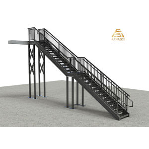 <span class=keywords><strong>Caillebotis</strong></span> moderne en acier inoxydable pour l'extérieur, durable, galvanisé et antidérapant, pour les matériaux de construction métalliques - Product Image 1