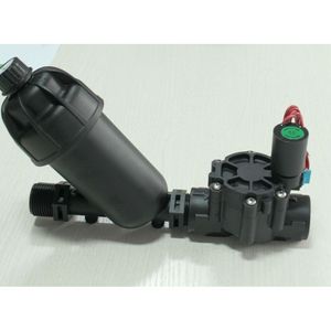 Válvula Solenoide de Riego por Goteo Zanchen de 32 Tubos con Filtro, 24 VCA, 3/4 Pulgadas, Control de Agua - Product Image 1