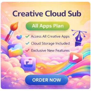 Nouveau 2026 – Abonnement mensuel officiel Adobe Creative Cloud Toutes les applications Enterprise 2026 – Activation pour appareils PS, AI, M12/Win - Product Image 3