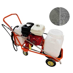 Máquina de Asfalto en Aerosol con Motor de Alta Potencia Color Naranja para Uso en Construcción - Product Image 1