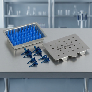 Juego de Pinzas Microvasculares Eléctricas de Acero para Cirugía Plástica y Neurocirugía con Caja de Pinzas, Certificación CE por ROCKMED Industries - Product Image 2