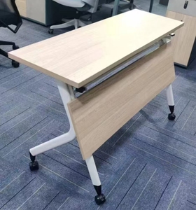 Tables mobiles portables modernes Table de formation pliante Mobilier de bureau Bureaux de conférence pliables Bureau de formation - Product Image 6