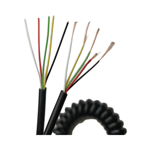 TPU <span class=keywords><strong>5</strong></span> nucleo di rame fili molla <span class=keywords><strong>0</strong></span>.2mm 24AWG tensione per 7M 5M 2M cavo segnale di controllo industriale per apparecchiature elettriche - Product Image 2