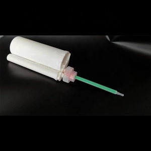 MFQ05-24 2K kartrid plastik campur ujung ganda jarum suntik 10:1 dua bagian akrilik Cartridge perekat empat tingkat nozel campuran statis - Product Image 4
