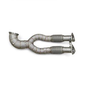 Collecteur d'échappement haute performance et tuyau de descente isolant thermiquement pour Audi RS3 <span class=keywords><strong>TTRS</strong></span> 2.5T 2022-2024 en acier inoxydable – Amélioration de puissance - Product Image 4