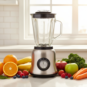 Mixeur Portable avec Bol en Verre, 6 Lames, <span class=keywords><strong>2</strong></span> Vitesses, Extracteur de Jus de Fruits, Appareil Électrique de Cuisine, Usage Domestique, Broyeur - Product Image 3