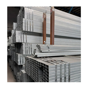 ท่อเหล็กสี่เหลี่ยมผืนผ้าชุบสังกะสี ขนาด 2.5x2.5 นิ้ว 50x50 50x150 100x100 มม. - Product Image 2