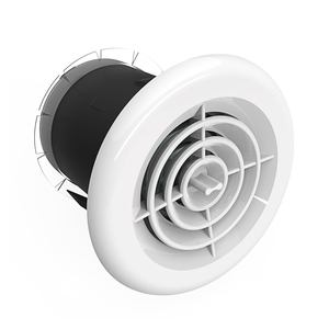 Eficiente Registro de aire en remolino ABS de 150mm que combina perfectamente para mejorar la circulación del aire y reducir los costos de energía - Product Image 3