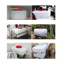 Conteneur d'eau de camping de qualité alimentaire 80L Cruche de transport de véhicule en plein air pour la randonnée