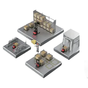 Nhà Máy bán hàng trực tiếp kho chuyển xe nâng điện Stacker <span class=keywords><strong>Pallet</strong></span> Lift AGV <span class=keywords><strong>Pallet</strong></span> Robot AMR tự trị - Product Image 5