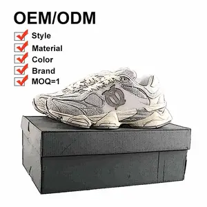 High Quality Fashion Casual Men Sports Athletic Eva Print Sole Light Weight Walking Style Shoes