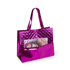 Bolsa de compras de TNT laminada, merchandising personalizado - Product Image 3