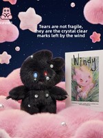 FUFUSOUL Mini Windy Series Pendentif en peluche perlé parfumé, poupée parfumée, cadeau d'anniversaire