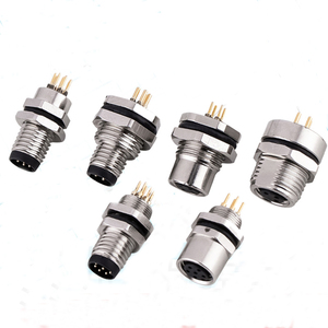 Connecteur M8 8 broches mâle à angle droit, connecteur bimétallique M8, connecteur tubulaire - Product Image 3