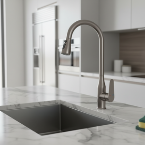 Robinet de <span class=keywords><strong>cuisine</strong></span> NESS HWK23 2026 VENTE CHAUDE, chaud et froid contrôlable, <span class=keywords><strong>avec</strong></span> <span class=keywords><strong>douchette</strong></span> à main pour utilisation en <span class=keywords><strong>cuisine</strong></span> d'hôtel - Product Image 4