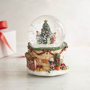 Offre Spéciale nouvel an cadeaux personnalisés lumière LED boule de neige scène musicale noël boule à neige conception personnalisée père noël boule à neige - Product Image 4