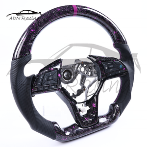 <span class=keywords><strong>Volant</strong></span> personnalisé en fibre de carbone forgée de couleur violette pour Nissan Sentra Versa Altima 2019-2025 - Product Image 4