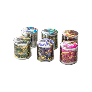 1 Rollo de Cinta Adhesiva Troquelada Serie Ondas de <span class=keywords><strong>Brisa</strong></span> Marina con Estampado en Caliente y Tema de Color Degradado, Pegatinas Decorativas - Product Image 5