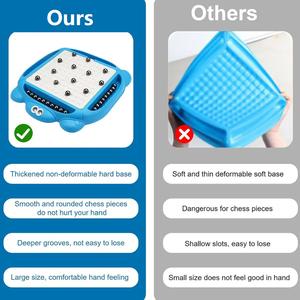 2025 Chất Lượng Cao Nam Châm Hội Đồng Quản Trị Trò Chơi 40Pcs Từ Đá Chiến Lược Trò Chơi Thiết Lập Bên Gia Đình Trò Chơi Cho Trẻ Em Nâng Cấp Từ Cờ Vua - Product Image 5