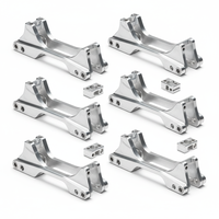 Cadre de patins à roulettes en aluminium 7075 de haute précision usiné par CNC, léger, pour la course de vitesse, service OEM