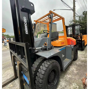 TCM Factory-Stocked <b>Used</b> 7 Ton Fd70 Forklift in Good Condition Hot Selling with Original Pump Motor Gearbox Bearing - Product Image 1