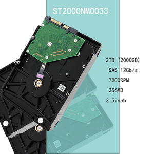 Disque dur interne d'entreprise ST2000NM0033 2 To 3,5 pouces SAS 12 Gbit/s 7200 tr/min 256 Mo de cache pour serveur et stockage de centre de données - Product Image 1