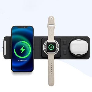 2024 prix usine 3 en 1 chargeur sans fil rapide Portable magnétique 15W plaques <span class=keywords><strong>de</strong></span> <span class=keywords><strong>charge</strong></span> Station <span class=keywords><strong>de</strong></span> <span class=keywords><strong>charge</strong></span> pour Iphone - Product Image 1
