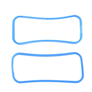 Anneau d'étanchéité en silicone rectangulaire bleu Zhi Licheng pour étanchéité à l'eau automobile, moulage par compression, ignifuge V-0 - Product Image 3