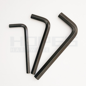 Black L Type Allen Hex Key Wrench Metric Size H0.7 0.9 1.3 1.5 2 2.5 3 4 5 6 7 8 9 10mm for Screw Driver Spanner <strong>Hand</strong> <strong>Tools</strong> - Product Image 4