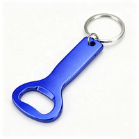 Décapsuleurs porte-clés colorés, décapsuleur portable en métal pour bière, canettes, sodas, boissons