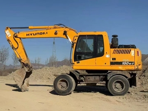 Excavadora Hidráulica de Cadenas Usada Hyundai 150w-7 de 13.5 Toneladas, Maquinaria de Construcción Usada, Motor, PLC, Caja de Cambios, Bomba, Rodamiento - Product Image 2
