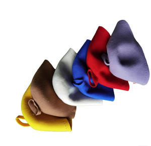 Gorro de fieltro de lana para sauna, gorro para secar el cabello, grueso, absorbente, aislante, ecológico, suave, tamaño personalizado, ¡Gran oferta al por mayor! - Product Image 3