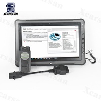 Tablette Getac F110 originale pour VOCOM II Mini VOCOM 2 88894200 version 2.8.150 Outil de diagnostic pour camions, bus, engins de construction et excavatrices
