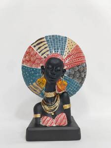 Fornitori sudafricani Custom statua scultura in miniatura africano umano figurina in resina artigianale su misura scultura africana - Product Image 2
