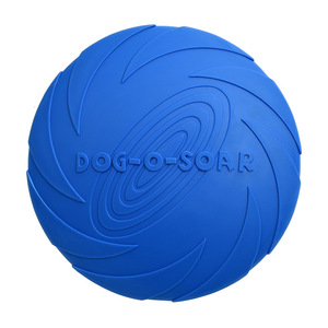 Dayanıklı turuncu yeşil Virous renkler köpek uçan disk tabağı interaktif ve hareket Pet oyuncaklar fristoys - Product Image 4