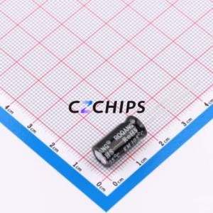 Condensador Electrolítico de Aluminio de Montaje Pasante KM1C102M0816, D8xL16mm, 1000uF, 20%, 16V, 420mA-120kHz - Product Image 2