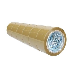Nastro da imballaggio - nastro in polipropilene marrone, 50 mm di larghezza e 66 m di lunghezza, confezione da 6 unità, resistente e adatto per - Product Image 1